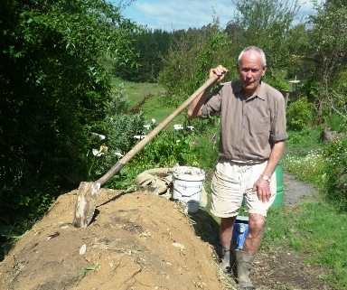 Peter Bacchus, life member of the NZ Biodynamic Farming & Gardening Assn